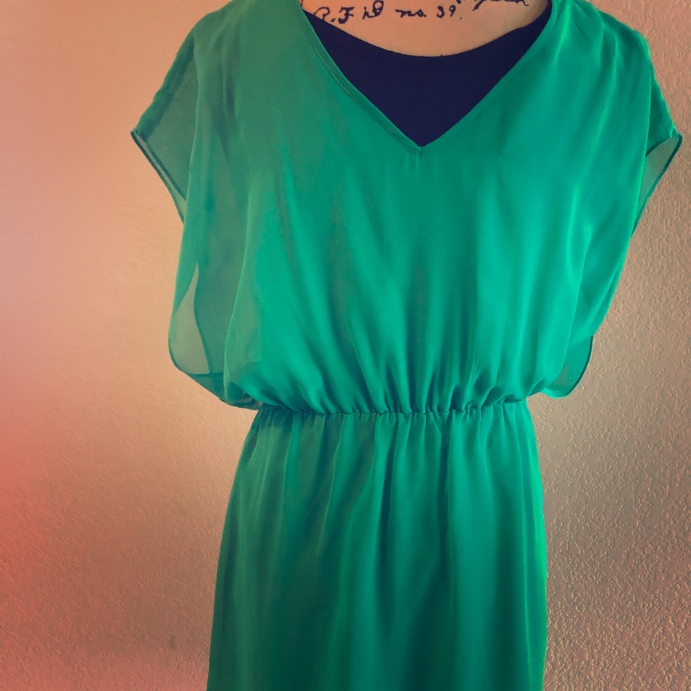 Olive & Oak green summer dress